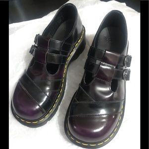 Dr Martens Allisa purple Mary Janes